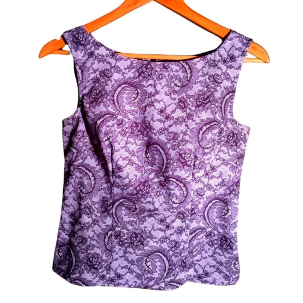 Cimmaron sleeveless blouse, size 4 NWOT